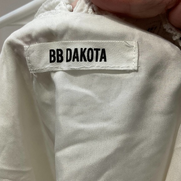 BB Dakota Women’s White Crochet Dress Size L - Picture 5 of 5